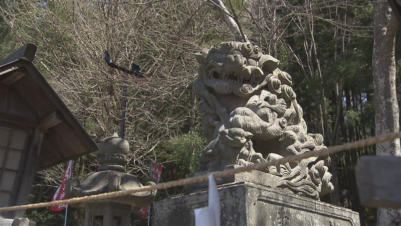 白河の狛犬